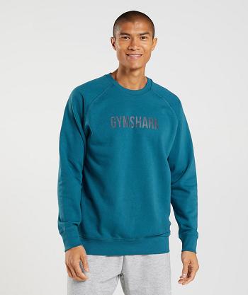 Gymshark Apollo Crew Accessories Herr Blå | SE 3527SGL